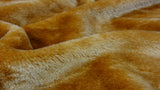 Wollweiß Fake Fur Plüsch Stoff Kaninchen Elastisch Stoffe- pro 50cm