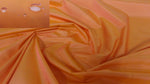 Orange Nylon Stoff Beschichtet Transparent Meterware Stoffe